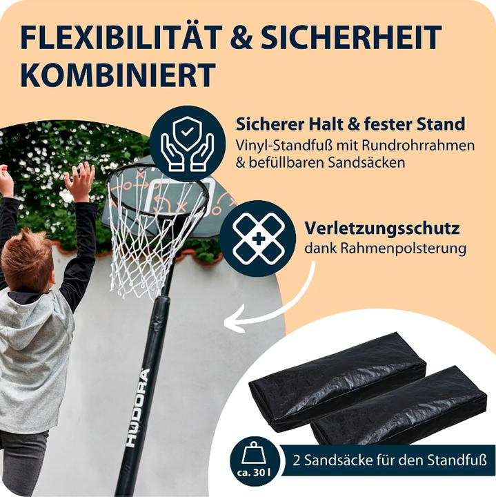 Productafbeelding Hudora Basketbalstand Playoff 205