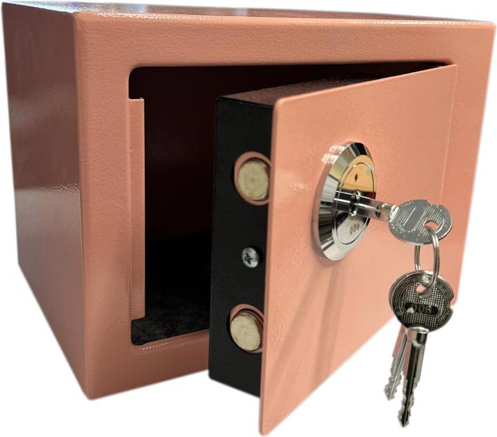 Produktbild Extralink Startseite | Sicher zu Hause | Büro Schlüsselbox Safe rosa S-404