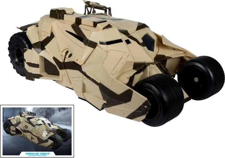 Produktbild McFarlane DC Multiverse Fahrzeug Tumbler Camouflage (The Dark Knight Rises) (Gold Label) 18 cm