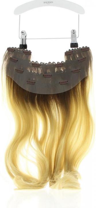 Immagine prodotto Balmain Clip-In Weft Memory® Capelli da 45 cm New York, biondo oro molto chiaro Ombré (New York, 45 cm)