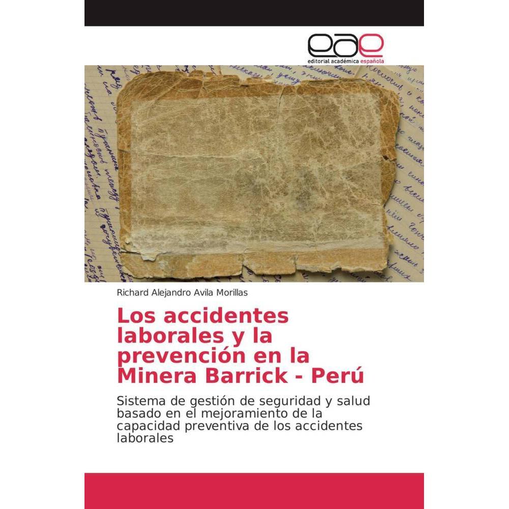 Los accidentes laborales y la prevención en la Minera Barrick - Perú, Ratgeber von Richard Alejandro Avila Morillas