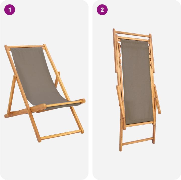 Immagine prodotto vidaXL Liegestuhl (107 cm)