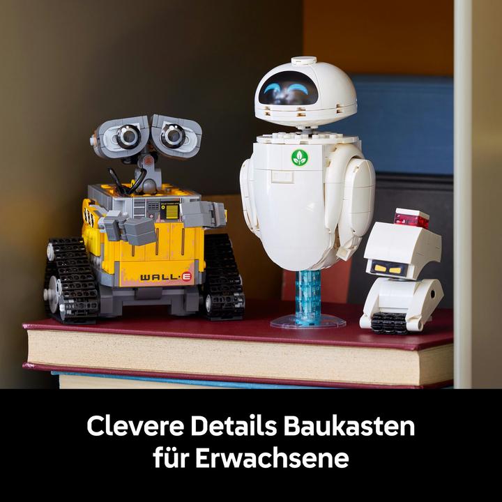 Actual product image LEGO WALL-E and EVE (43279, LEGO Disney)