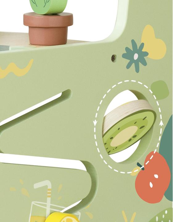 Immagine prodotto Classic World Cucina con girello in legno, 15 pezzi.