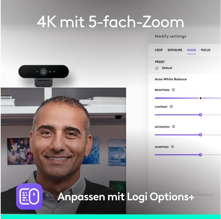 Image du produit Logitech BRIO 4K (13 Mpx)