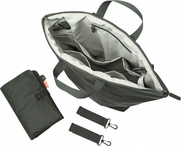 Produktbild DONE by deer changing backpack dark green