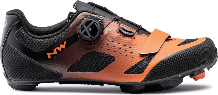 Schwarz/Orange