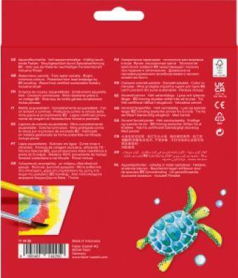 Produktbild Faber-Castell Aquarellfarbstifte Classic (Mehrfarbig, 24 x)