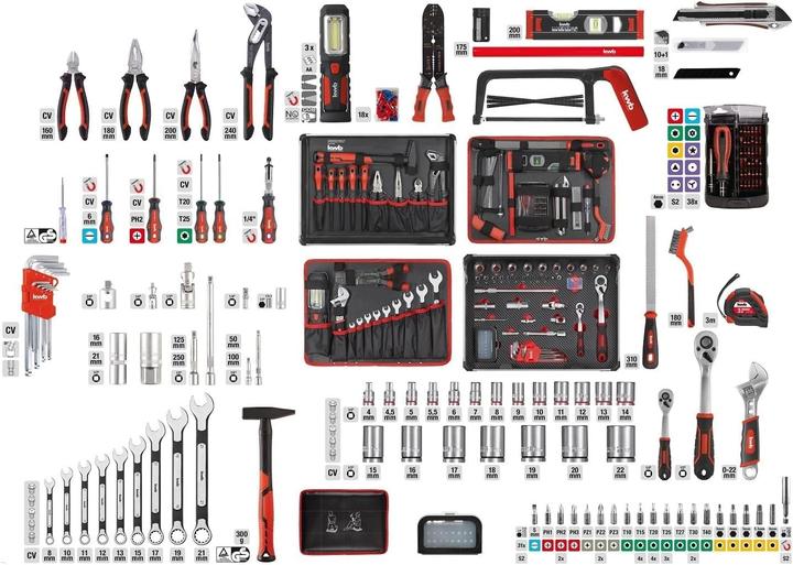 Image du produit kwb Boîte à outils (175 pièces)