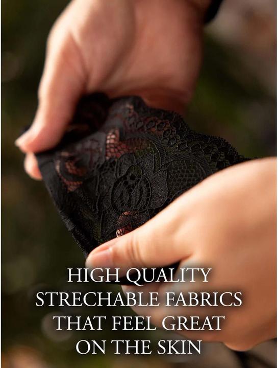 Produktbild Le Désir LÈna - Brief with Adjustable Sliders and Golden Details - Plus Size (XL)