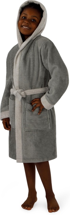 Produktbild Normani Frottee Kinderbademantel aus Bio-Baumwolle - 9705 (122, 128, 125 B)