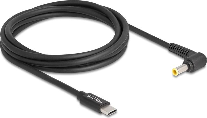 Actual product image Delock Charging cable USB-C to Samsung 5.5 x 3.0 mm plug 1.5 m (1.50 m)