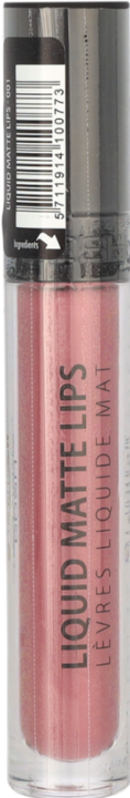 Actual product image Gosh Liquid Matte Lips 001 Candyfloss 4ml (001 Candyfloss)