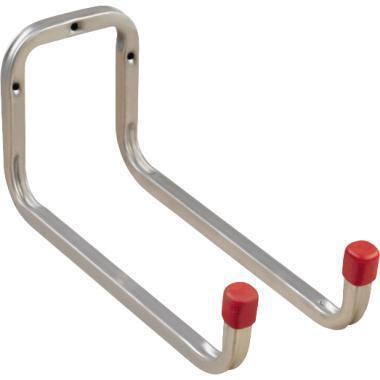Alfer Gerätehalter alfür 25 x 12 x 9,8 cm (B x H x T) 2 Greifür Stahl silber