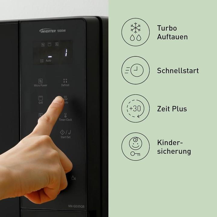 Productafbeelding Panasonic NN-GD35QBEPG (29 l)