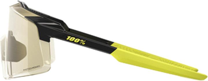 Actual product image 100% Aerocraft - Gloss Metallic Black - Photochromic Lens (gloss metallic black, Photochromic)