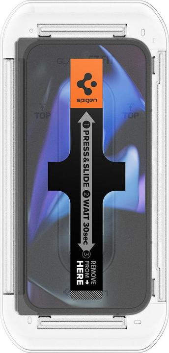 Actual product image Spigen EZ Fit Tempered Glass Clear Screen Protector Google Pixel 9 Pro Fold 2-Pack (2 pcs., Google Pixel 9 Pro Fold)