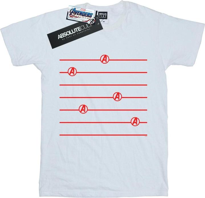 Produktbild Jungen Avengers Endgame Logo Stripes TShirt (140, 146)