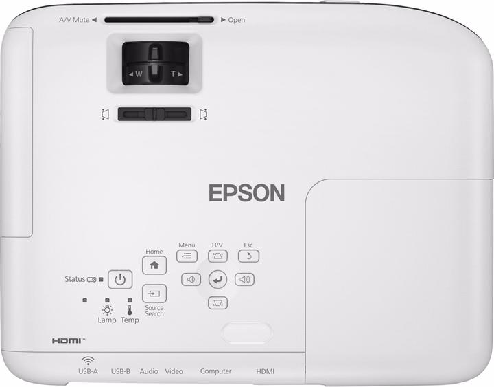 Produktbild Epson EB-X51 Projektor 3LCD XGA 1024x768 4:3 3800Lumen 16000:1 1,48-1,77:1 VGA HDMI (XGA, 3800 lm, 1.48 - 1.77:1)