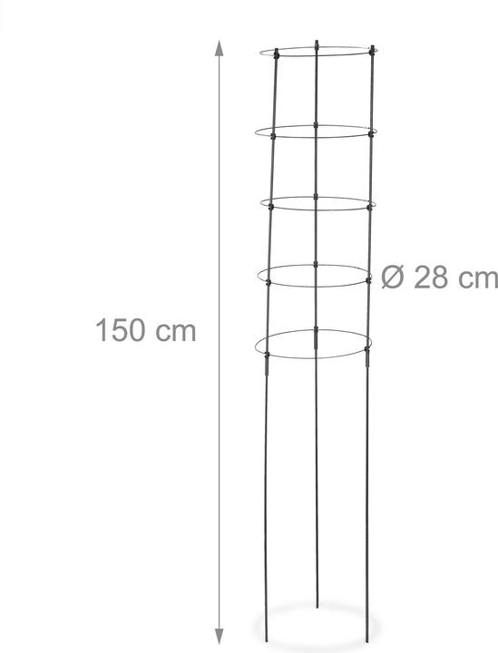 Immagine prodotto Relaxdays 3x supporto per l'arrampicata (28 cm, 28 cm)