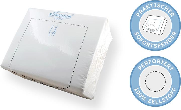 Actual product image Romulsin Hygiene washcloth (500 ml, Intimate wipes)