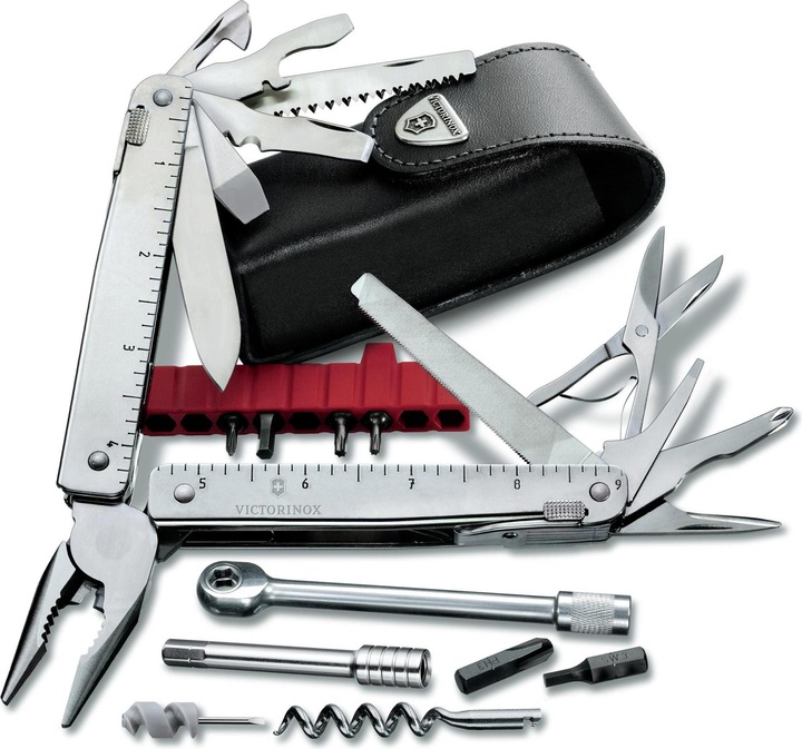 Immagine prodotto Victorinox SwissTool Plus II in custodia in pelle