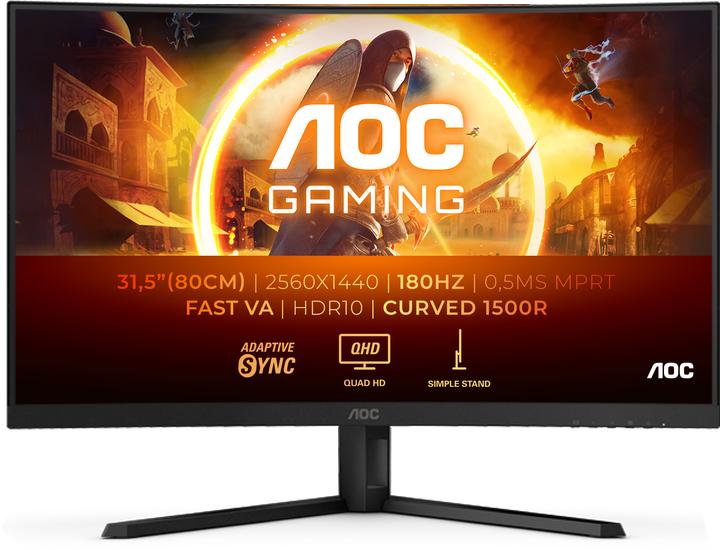 AOC CQ32G4VE (2560 x 1440 Pixel, 31.50")