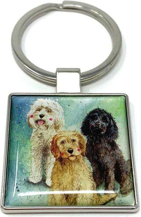 NoName Schlüsselanhänger K15 Cockapoo Hunde