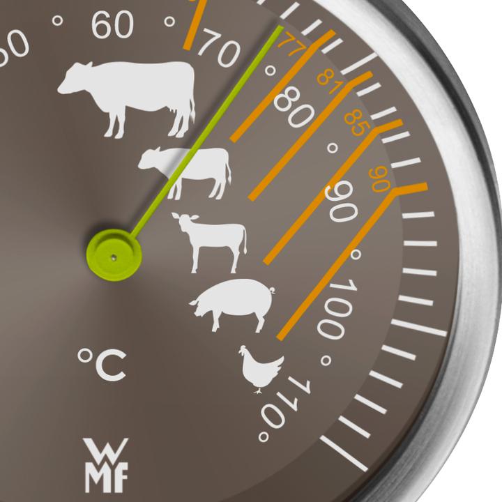 Productafbeelding WMF Braadthermometer Vleesthermometer BBQ Thermometer Vleesschaal van 10- 110°C