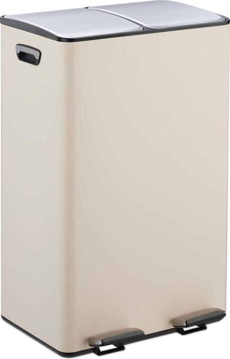 Produktbild Relaxdays Mülleimer Küche 2x 30 Liter (60 l)