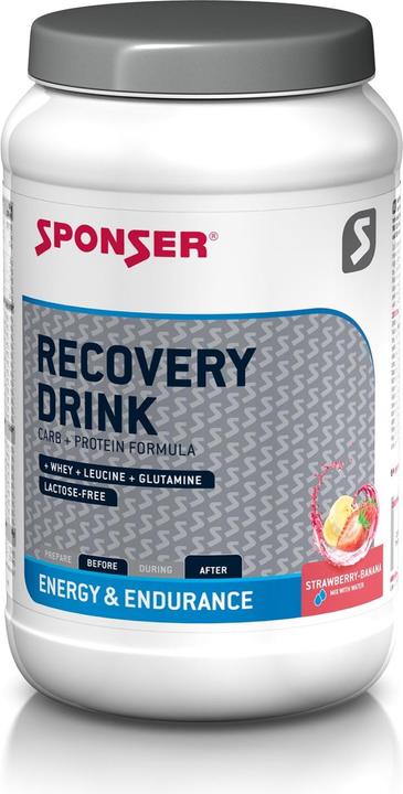 Produktbild Sponser Recovery Drink (Erdbeere-Banane, 6 Stk., 360 g)