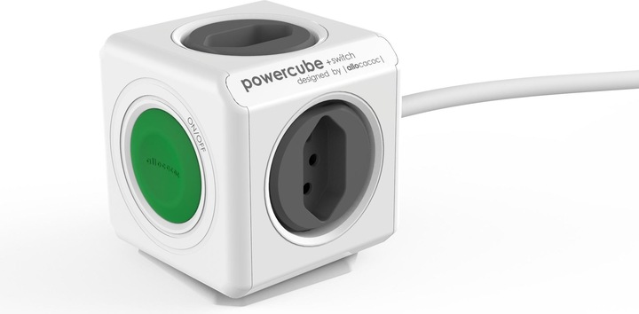Produktbild Allocacoc PowerCube Extended + switch S+ (4 x, Typ 13, 1.50 m)