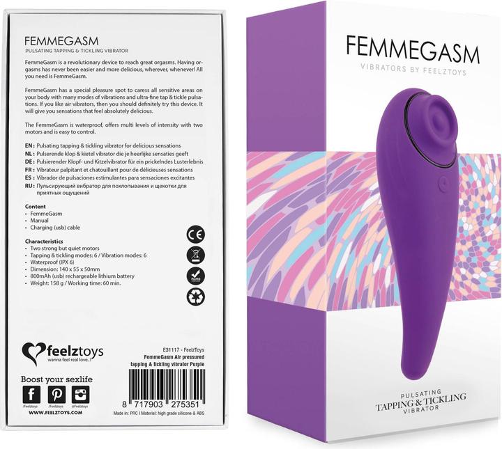 Actual product image Baci FemmeGasm Tapp 2 Violett