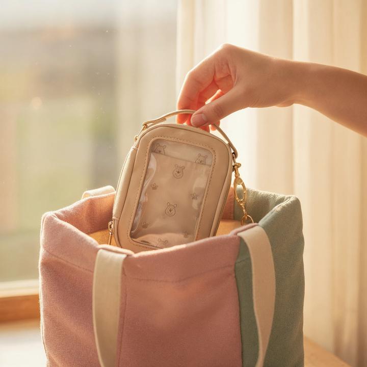 Actual product image Disney Puuh mit Trageriemen Kosmetiktasche