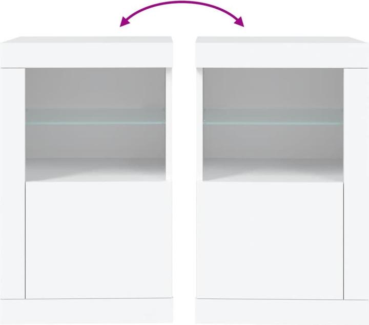 Image du produit vidaXL Beistellschrank (41 x 37 x 67 cm)