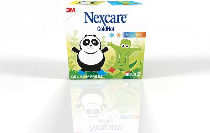 Produktbild 3M Nexcare ColdHot Display Happy Kids 6 Stück (6728400 ml, Gel)