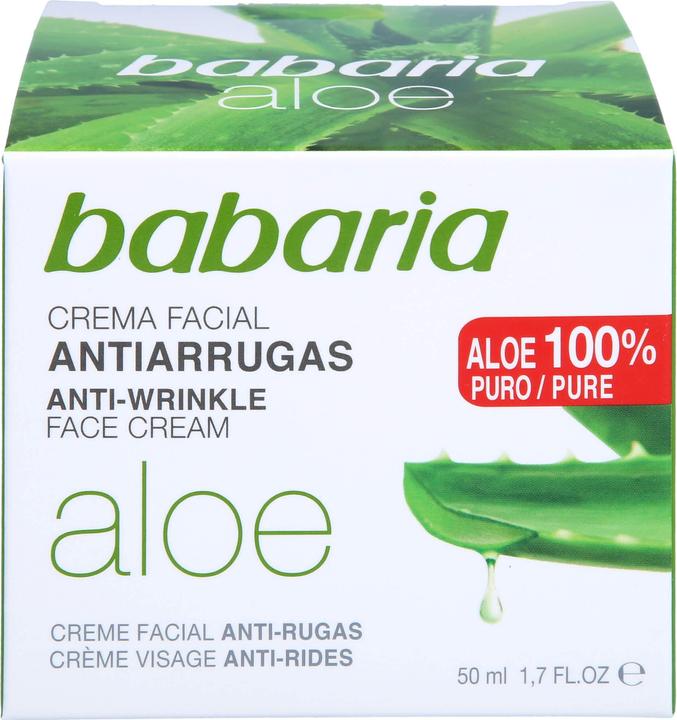 Produktbild Babaria Anti-Falten Creme Aloe Vera 50 ml (50 ml, 24h Creme)