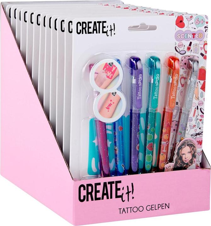 Actual product image Create It! Tattoo Pens 6-Pack