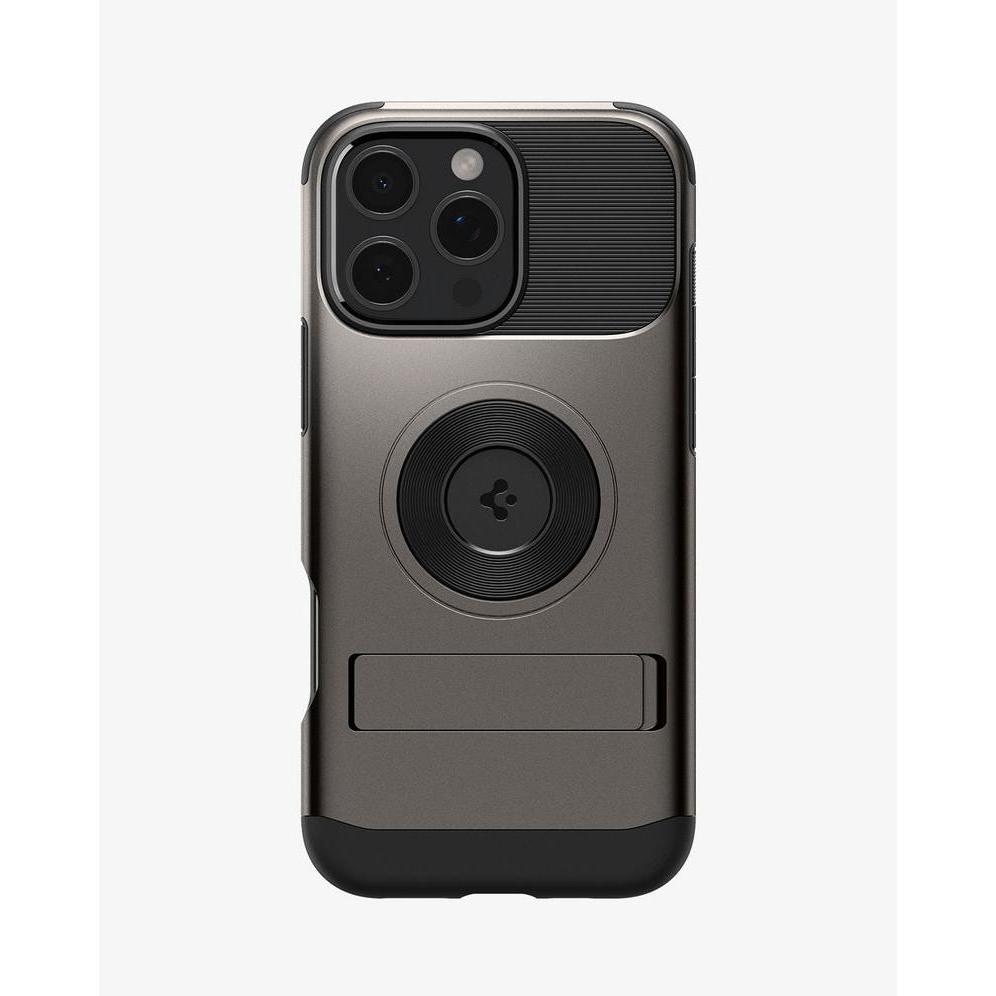 Thumbnail - Spigen Slim Armor (MagFit) (Apple iPhone 16 Pro Max), Smartphone Hülle, Grau