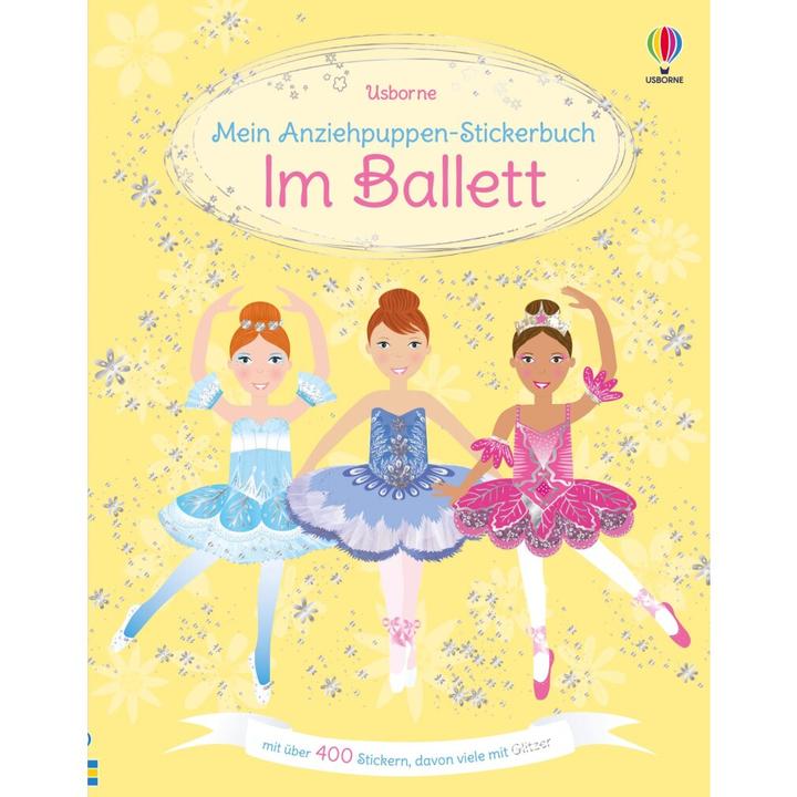 Actual product image My dress-up doll sticker book: At the ballet