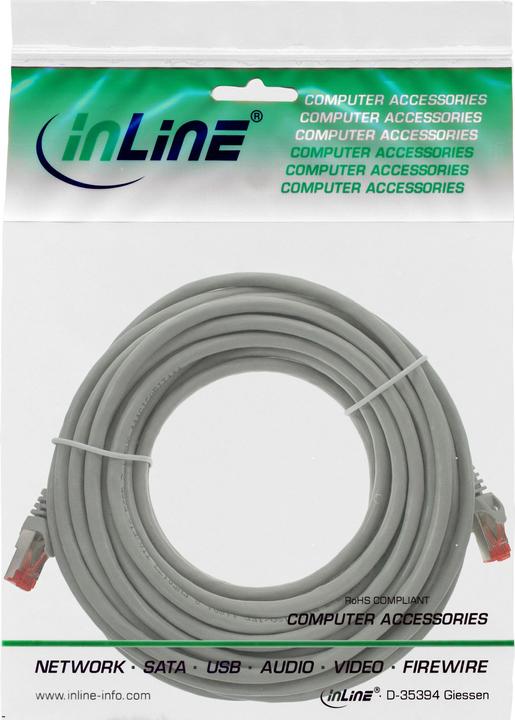 Produktbild InLine Patchkabel (S/FTP, CAT6, 15 m)