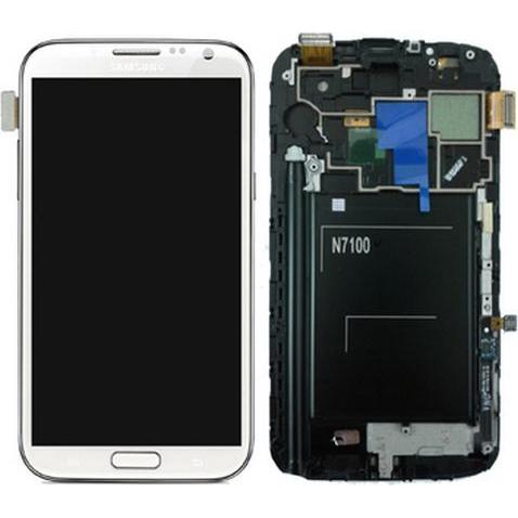 Samsung Mea Front Octa LCD White (Display), Mobilgerät Ersatzteile, Weiss