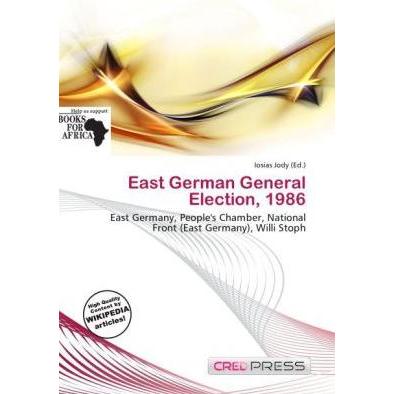 Thumbnail - East German General Election, 1986, Fachbücher