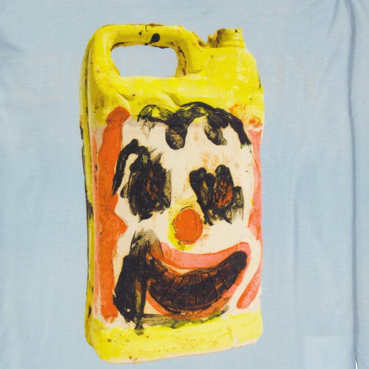 Actual product image Givenchy Wool And Silk Printed Sweater (L)