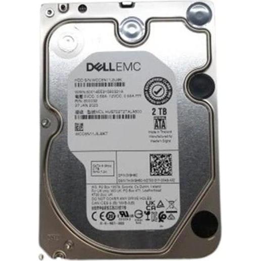 Dell 400-BRCT, 2 TB, 7200 RPM, 3.5", Serial ATA III (2 TB, 3.5"), Festplatte