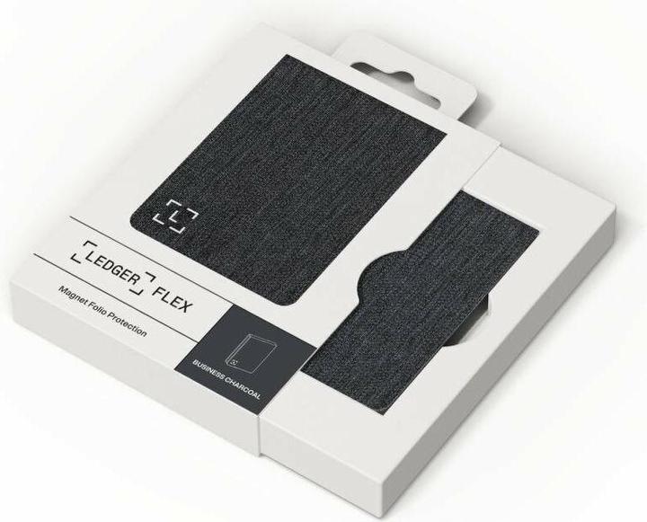 Actual product image Ledger Flex Magnet Folio - Business Charcoal
