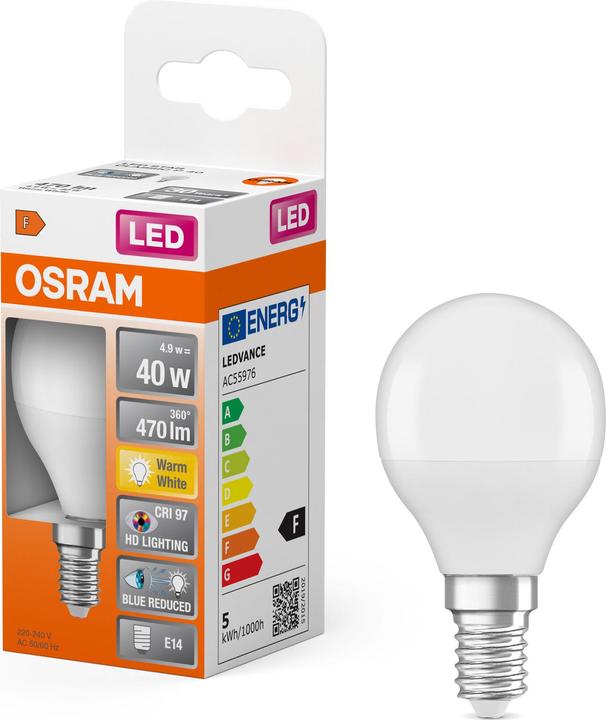 Immagine prodotto Osram LED classico (E14, 470 lm, 1x)