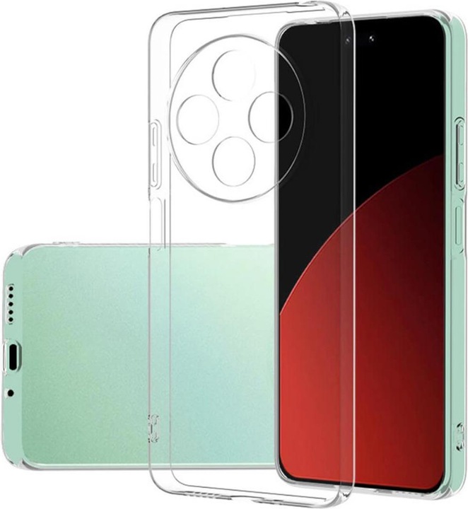 Actual product image Cover-Discount Xiaomi Redmi 14C / Poco C75 - Silikon Gummi Case transparent (Xiaomi Redmi 14C, Xiaomi Poco C75)