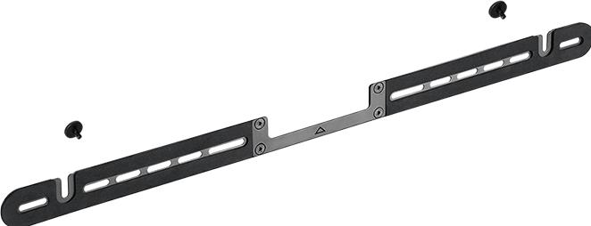 LogiLink Lautsprecher-Wandhalterung für Sonos Arc und Sonos Arc Ultra Soundbars, 10 kg max, schwarz (1 Stk., Wandmontage)