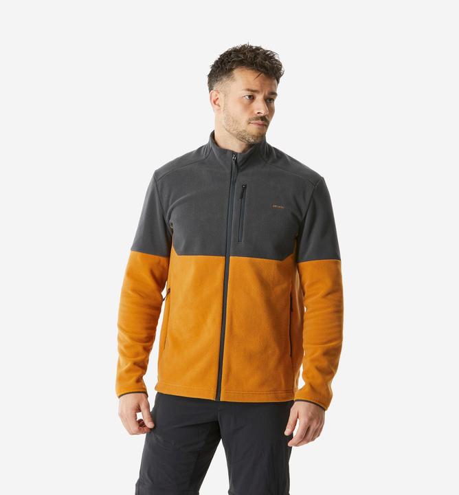 Produktbild Quechua Fleecejacke Herren Wandern - MH500 braun (XL)